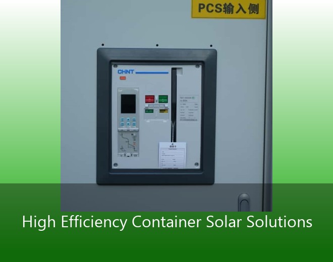 High Efficiency Container Solar Solutions